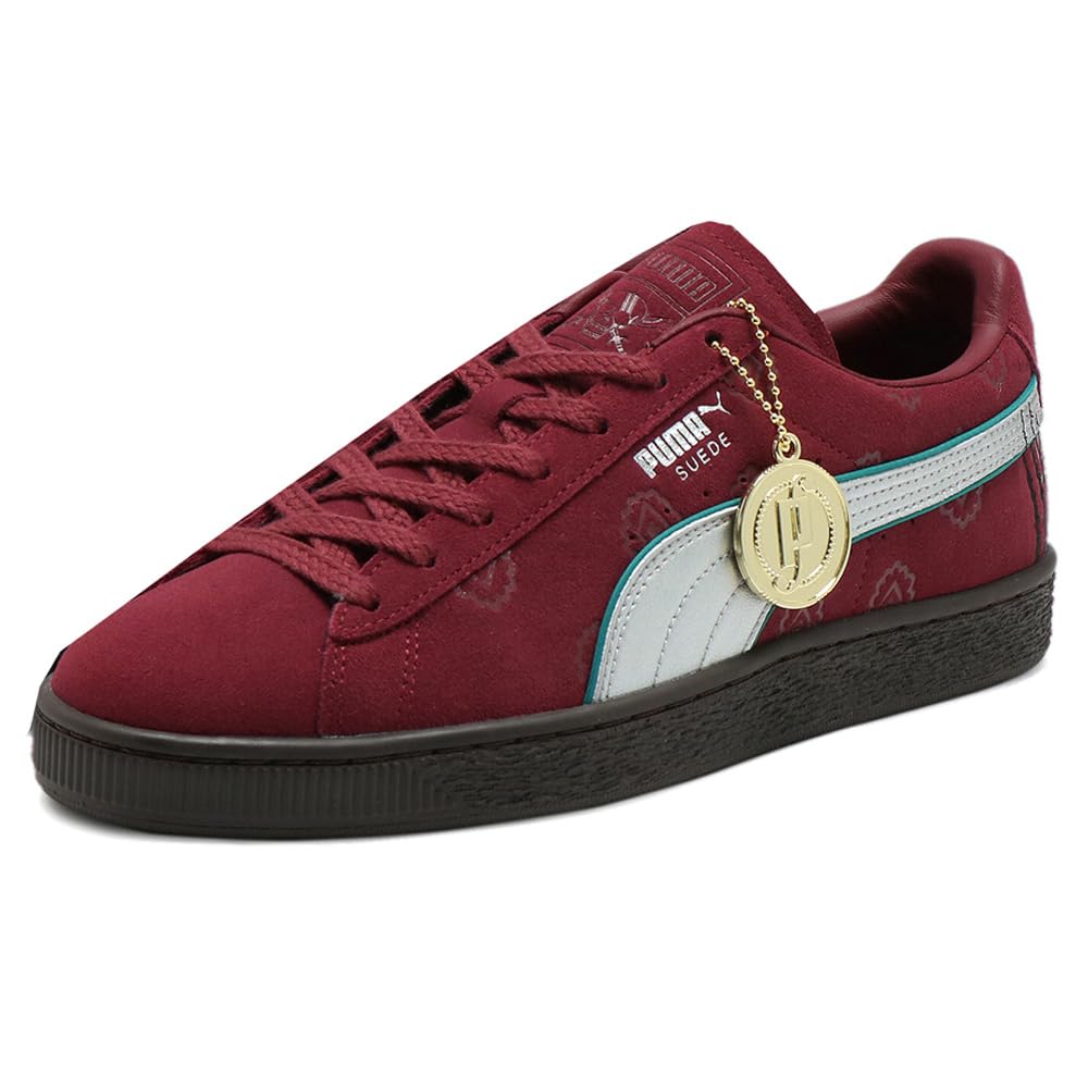 Vans Shoes Old Skool - Sepatu Sneakers PUMA Pria Suede Red