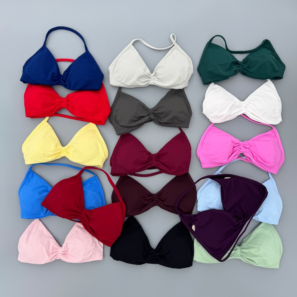 Underwire Bra Padded - Bra Olahraga Wanita dengan Tali Tipis,