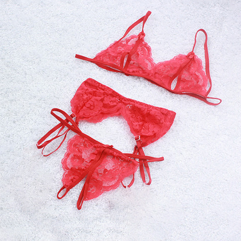 1 Set Pakaian Dalam Wanita Ber - Sheer Mesh Bra ulasan dan harga