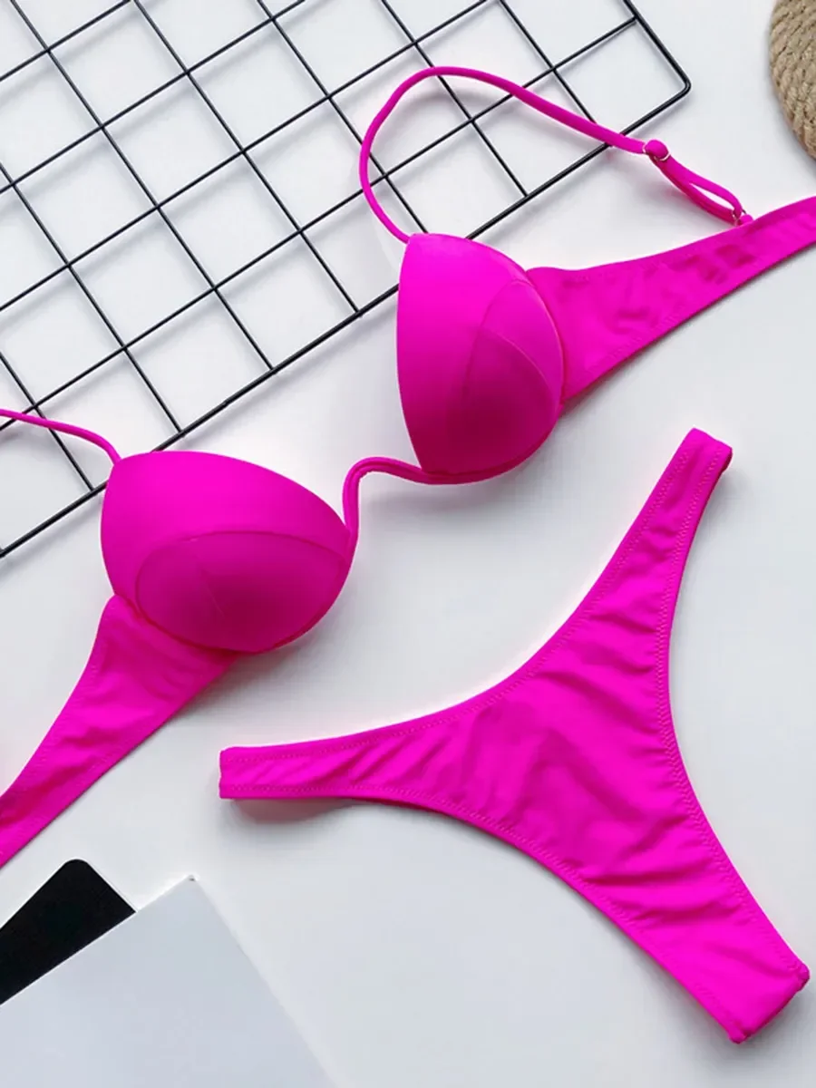 Seksi v-bar Bra berkabel Cup T - Underwire Bra Padded ulasan dan harga