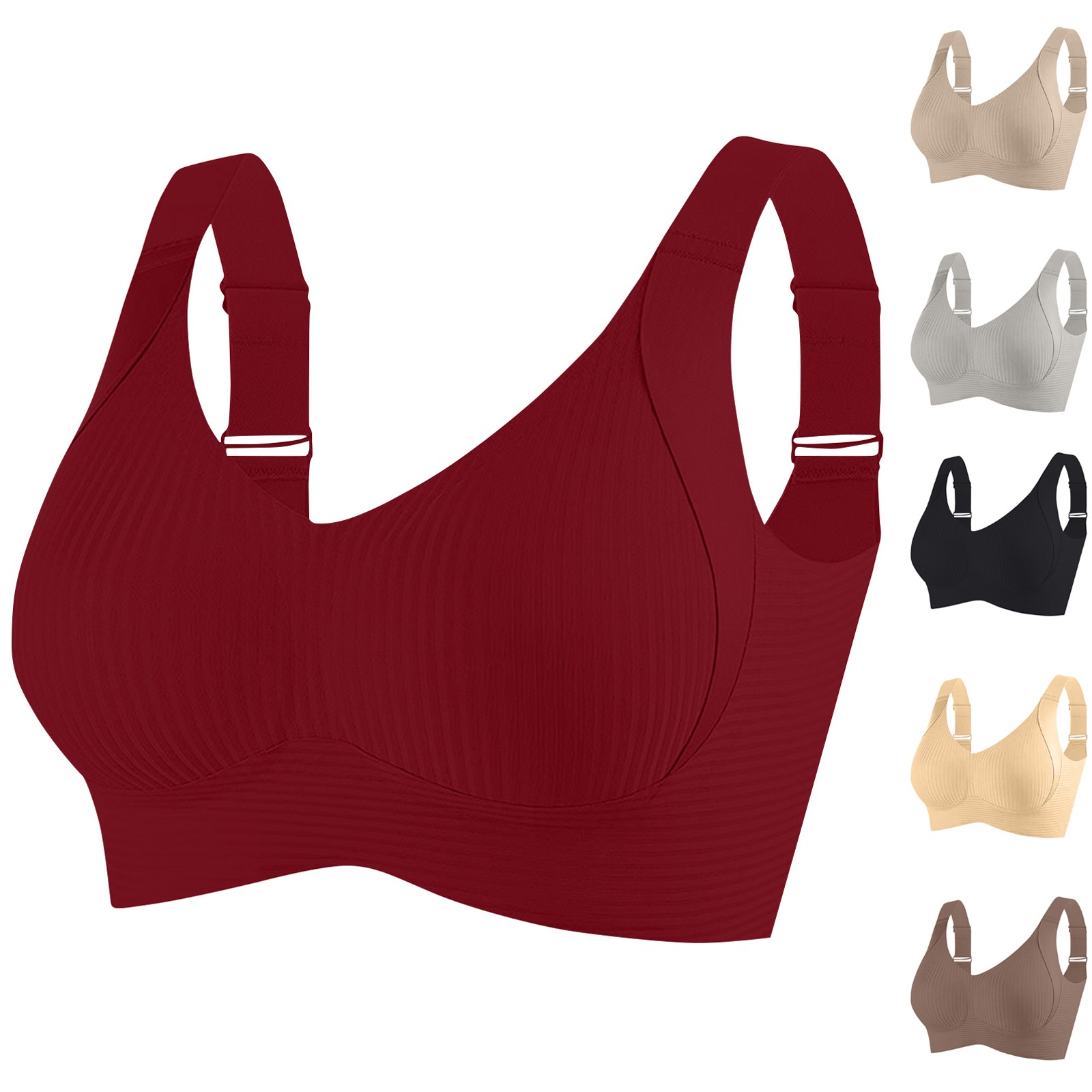 Bra Olahraga Punggung Pakaian  - T Shirt Bra Seamless ulasan dan harga