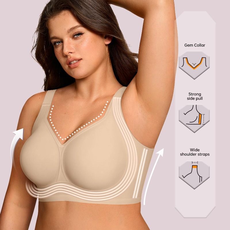 Bra Jelly Tanpa Kawat Ukuran B - T Shirt Bra Seamless ulasan dan harga